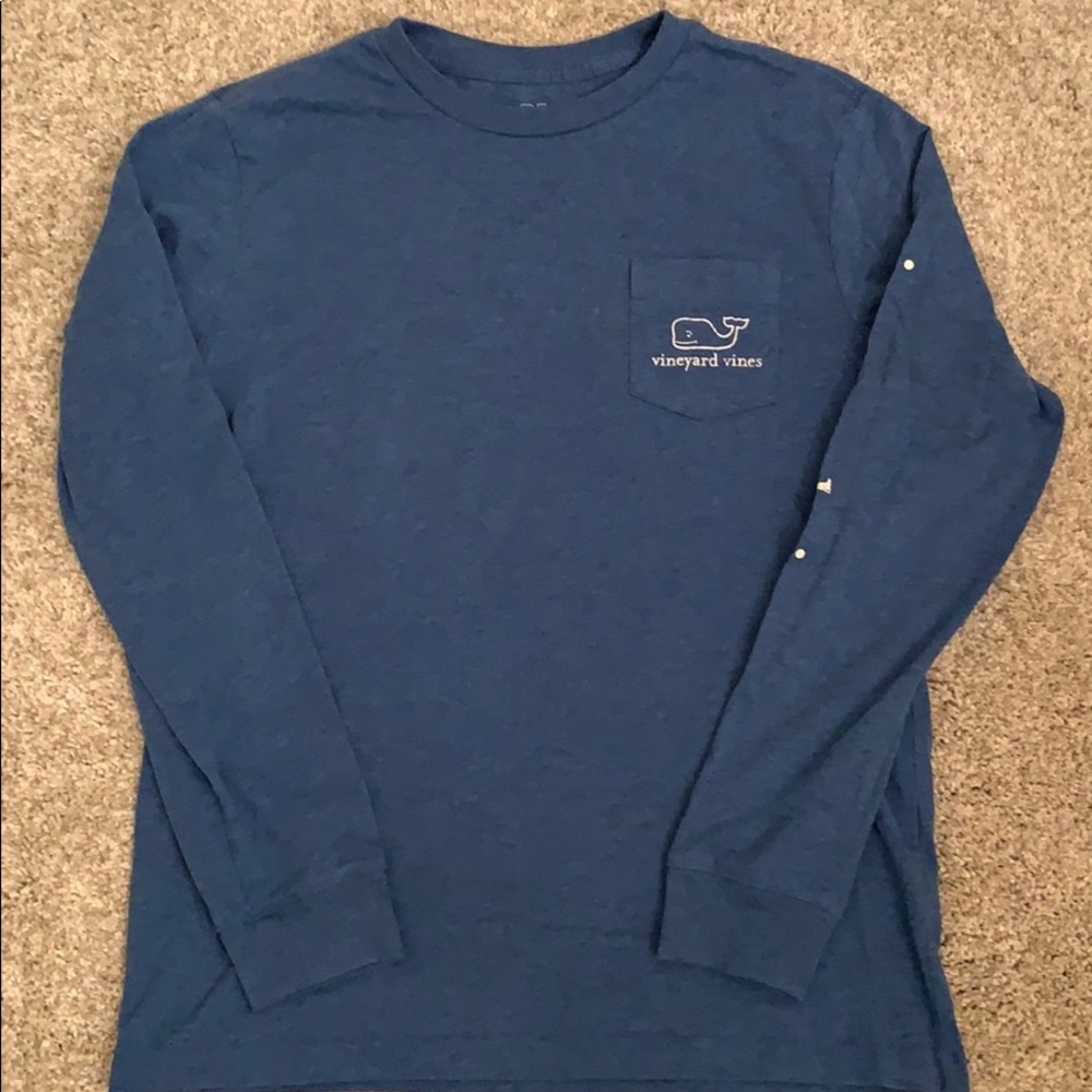 Vineyard Vines blue long sleeve